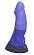 Фиолетовый фаллоимитатор  Ночная Фурия Large  - 26,5 см.